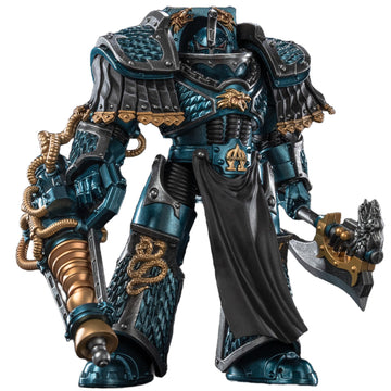 malt-inspiredISE JOYTOY 1/18 Action Figures - Warhammer The Horus Heresy Alpha Legion Lernaean Terminator with Conversion Beam Cannon - 5 Classic Character Collectible Age 15 and Above