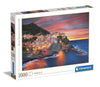 Clementoni 39647 Jigsaw Puzzle Manarola - 1000 Pieces, Multicolor Cardboard, Made in Italy for Adults