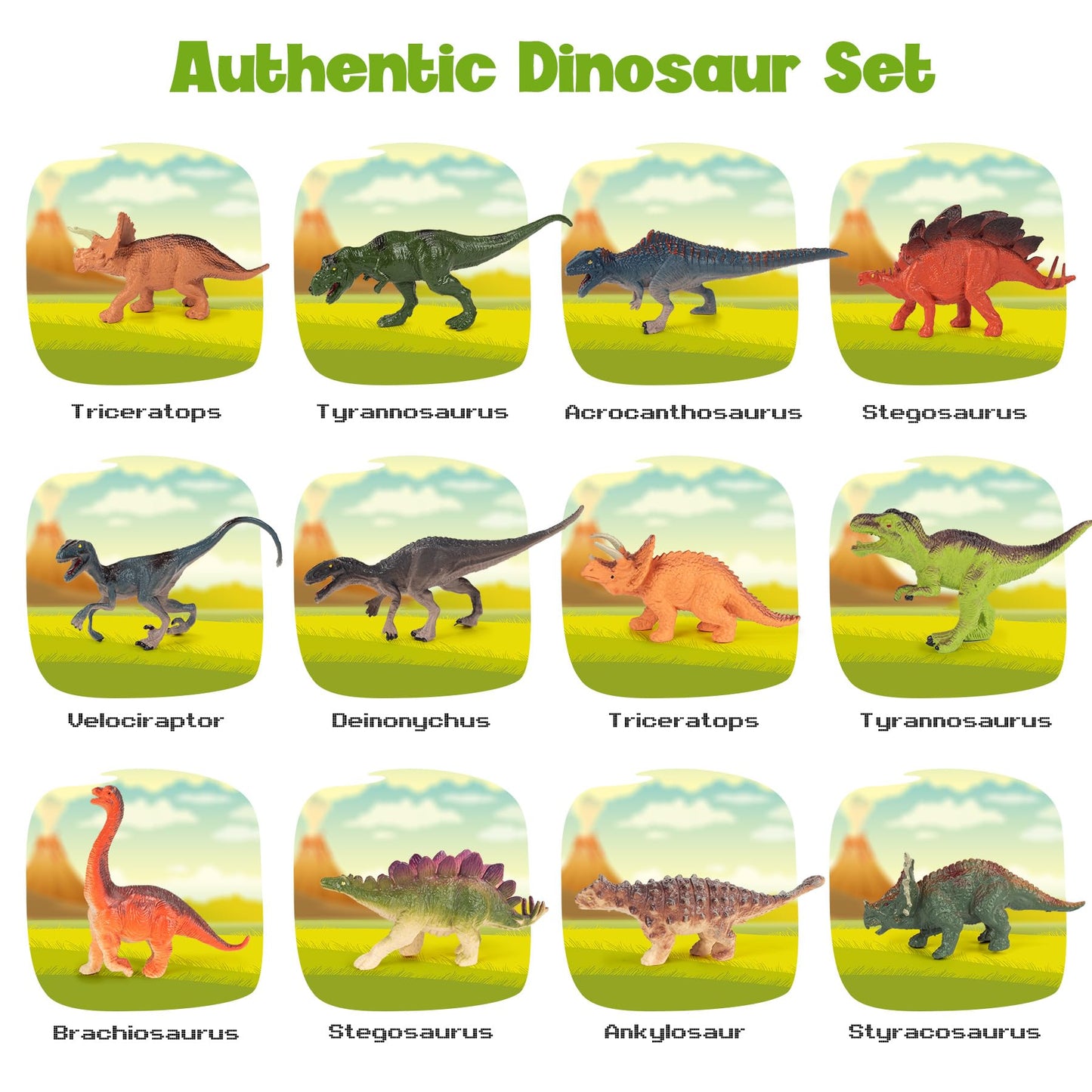 Cuteland Magnetic Blocks 216Pcs Volcano Style, Magnetic Building Blocks For Boys 6-8,Toys Gift For 6+ Year Old Kids, Constructio