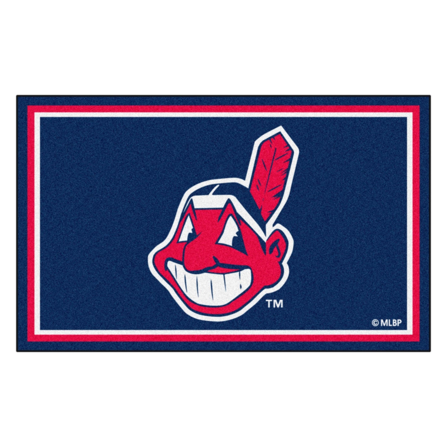 Fanmats 6965 MLB Cleveland Indians Nylon Rug