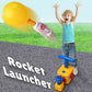 LiKee Balloon Powered Toys Monster Face Pump for 3+ Year Old Boys Girls, Car Racers Birthday Party Supplies Preschool Educationa