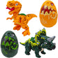 Dinosaur Eggs W/Realistic Dinosaur Figures, Led Lights & Sounds - Christmas, Halloween, Birthday Present For Boys & Girls Age 3-