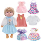 Girl Doll Clothes And Accessories 6 Sets Doll Clothes For 12 Inch Dolls Alive-Baby Doll Clothes Dress Pajamas Lovely Baby Doll Outfits Accessories For Christmas Birthday For Little Girl