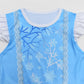 AOVCLKID Girls Elsa Princess Costume Birthday Party Dress Halloween Cosplay Outfits(5T,Blue)