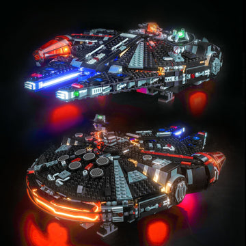 Brickbling Led Light Compatible With Lego The Dark Falcon, Creative Lighting Compatible With Lego 75389-No Model (Classic Versio