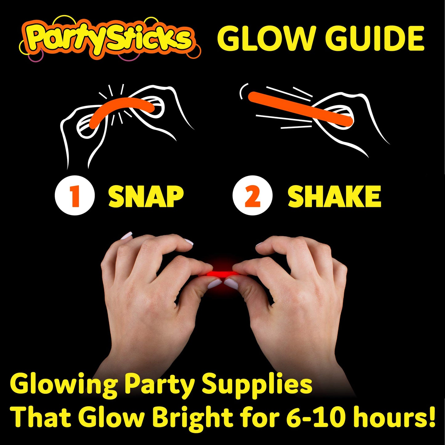 Mini glow Sticks 200 Pack glow-in-the-Dark Small, for Easter Eggs, 5 colors, Neon Light Sticks Bulk Party Favors, Easter Basket