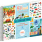 Sticker Books For Kids 2-4 (500+ Stickers) - All Around Town By Cupkin - 12 Coloring Pages, 12 Side By Side Scenes - Kids Activi