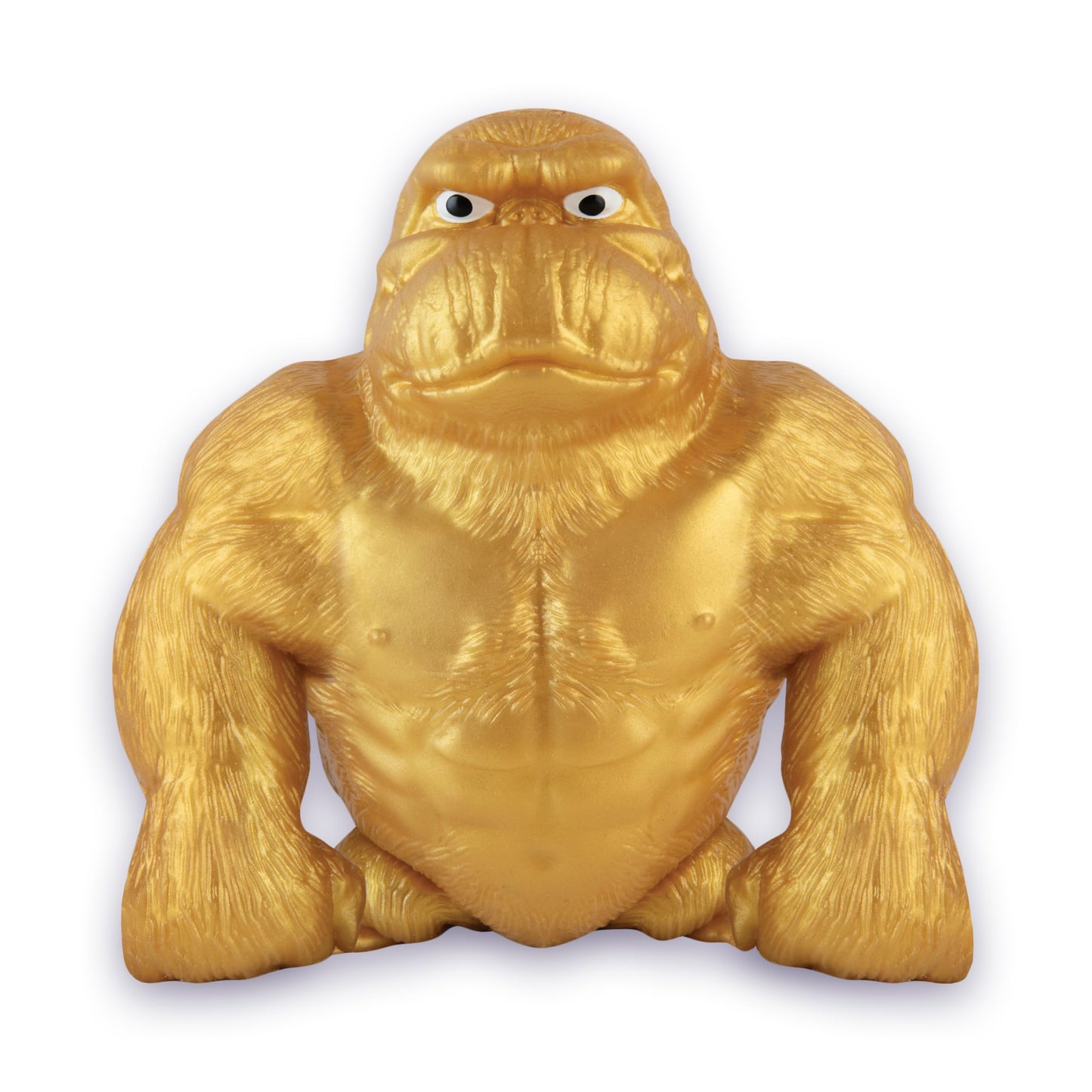 Limited Numbered Series (300 Remain Of 2000 Produced) Orb Golden Funkee Monkee - Big 4.5 Pound Stretchy Monkey - Squishy, Squeez