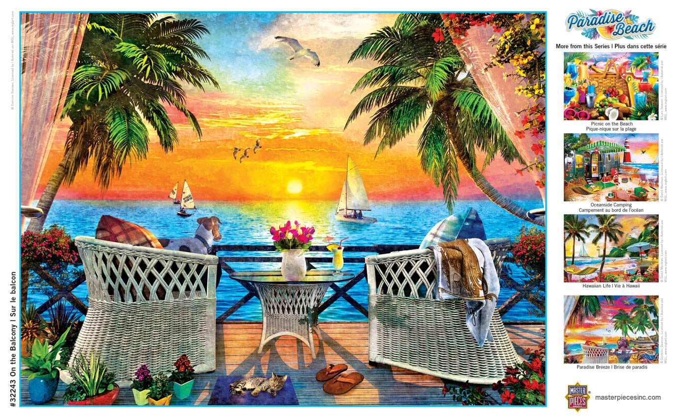 On The Balcony 550 Pc