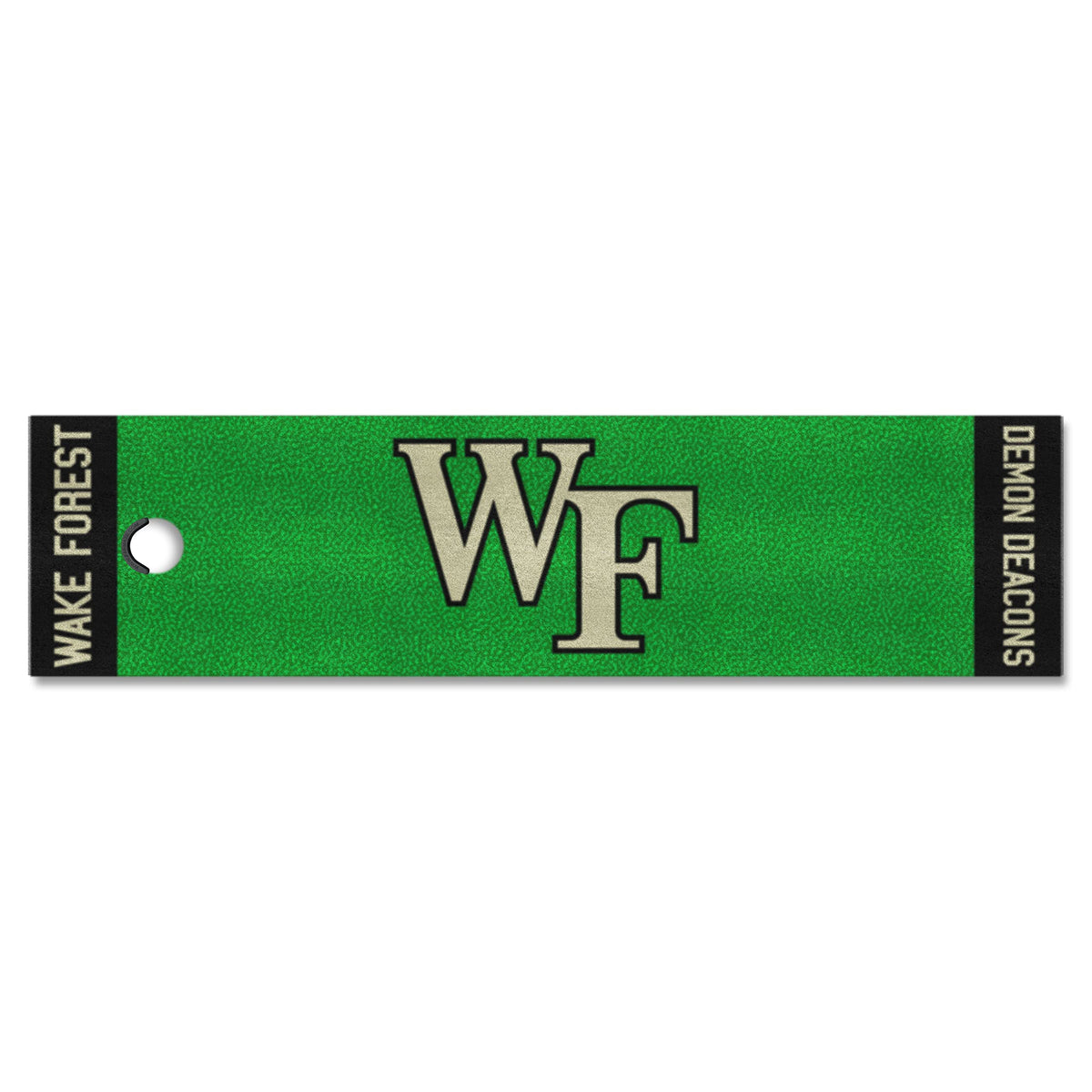 FANMATS 10327 Wake Forest Demon Deacons Putting Green Mat - 1.5ft. x 6ft.