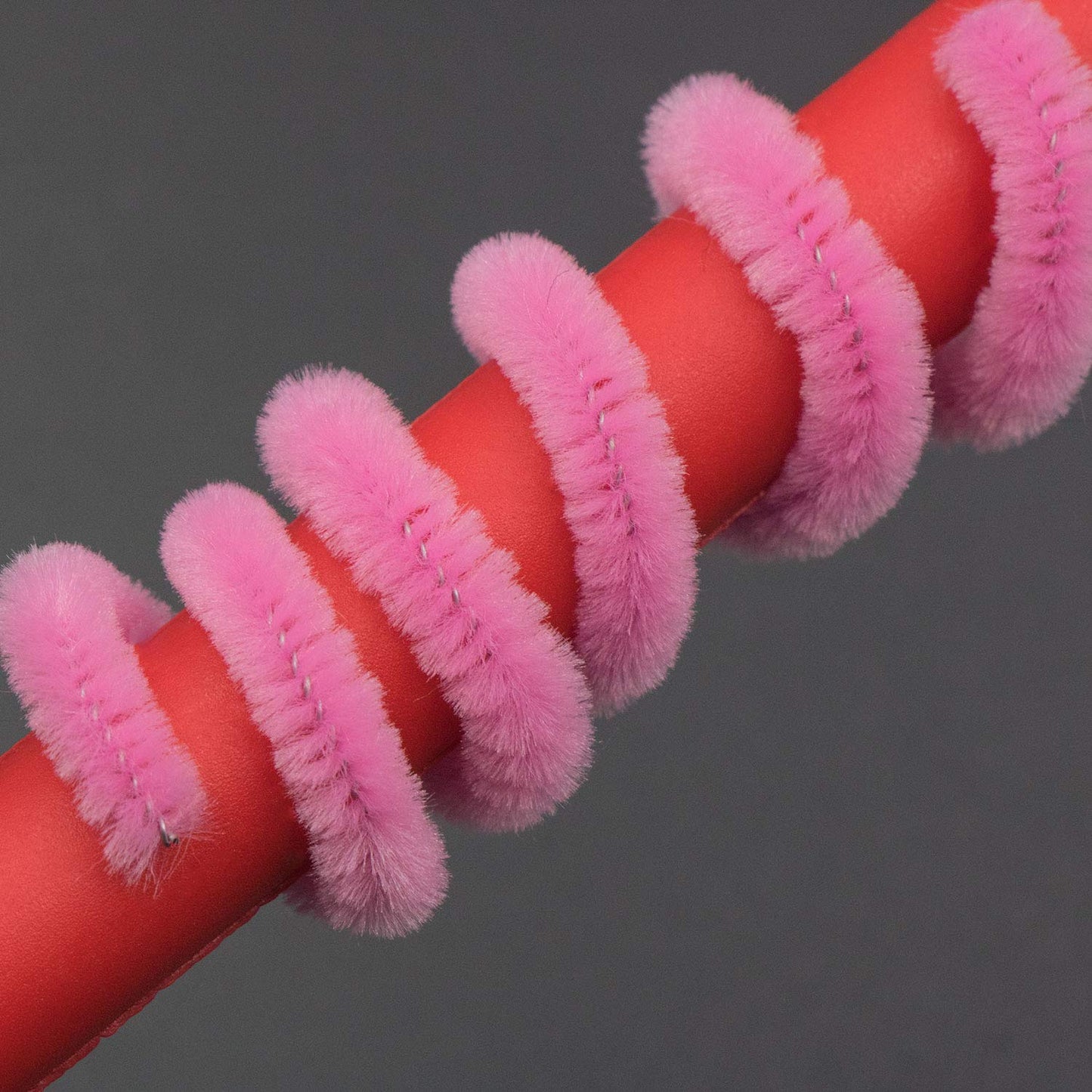 Waycreat 400 Pieces Pipe Cleaners Pink Chenille Stem for DIY Art Craft Decorations (6mm x 12 Inch)