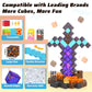 110PCS Magnetic Blocks - Build Mine Magnet World Magic decorative replica blade Portal Set  Magnet Kids Toys for Boys & Girls Age 3-5 4-8 5-7  STEM Magnetic Tiles Building Games Sensory Outdoor Toddler Toys