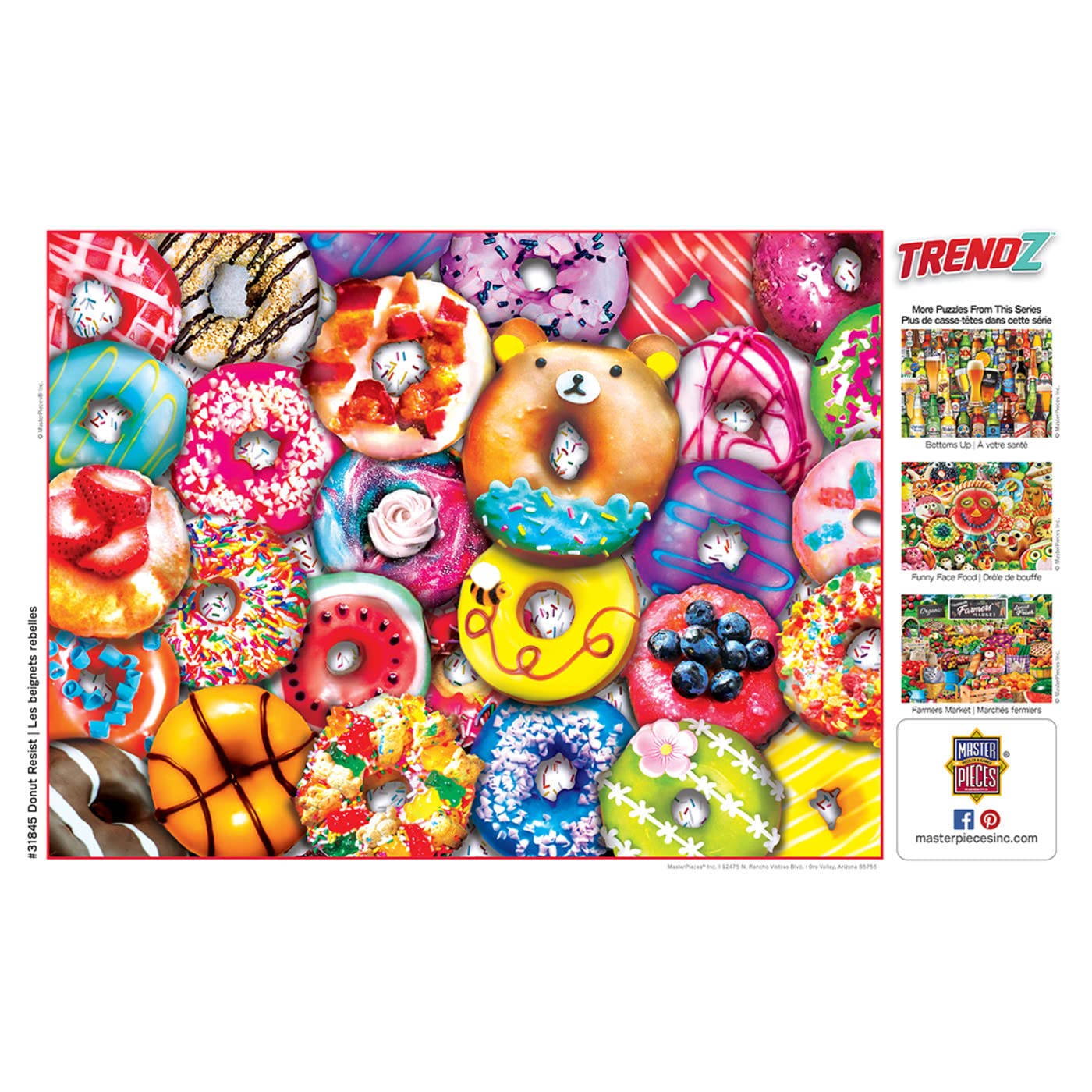 Masterpieces 300 Piece Ez Grip Jigsaw Puzzle - Donut Resist - 18''X24''