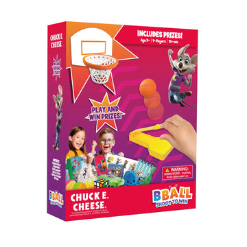 Wilder Chuck E. Cheese Basketball Tabletop Game Includes 15 Prizes – Mini Arcade Style Game For Kids
