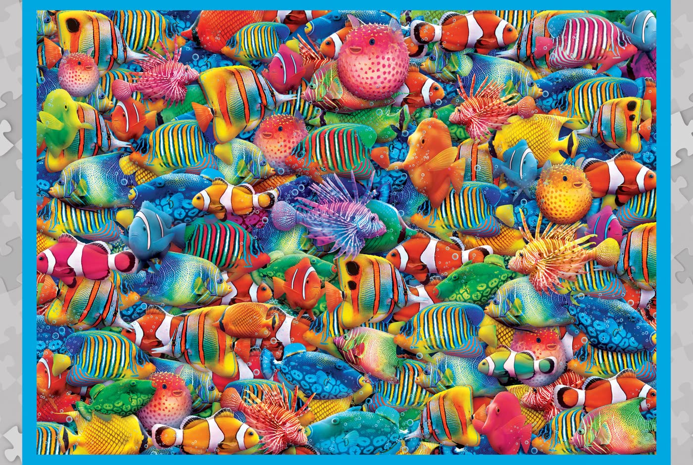 Masterpieces 1000 Piece Jigsaw Puzzle - Rainbow Flow - 11.25"x16.75" - Collectible Tin Case - Multi Color - Model 32101