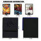 Artboutiq Game Card Deck Box For Commander Deck Box With 2 Dividers, Card Storage Box Fits 100+ Single Sleeved Cards, Pu Leather