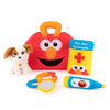 GUND Sesame Street Official Furry Friends Forever Elmo & Tango Checkup Playset  enhanced Plush Sensory Playset for Ages 1 & Up  Red  8 