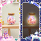 Kiditos Unicorn Light Up Terrarium Craft Kit For Kids,Make Your Own Led Night Light Up&Remote Unicorn Kingdom,Ideal Diy Gift For