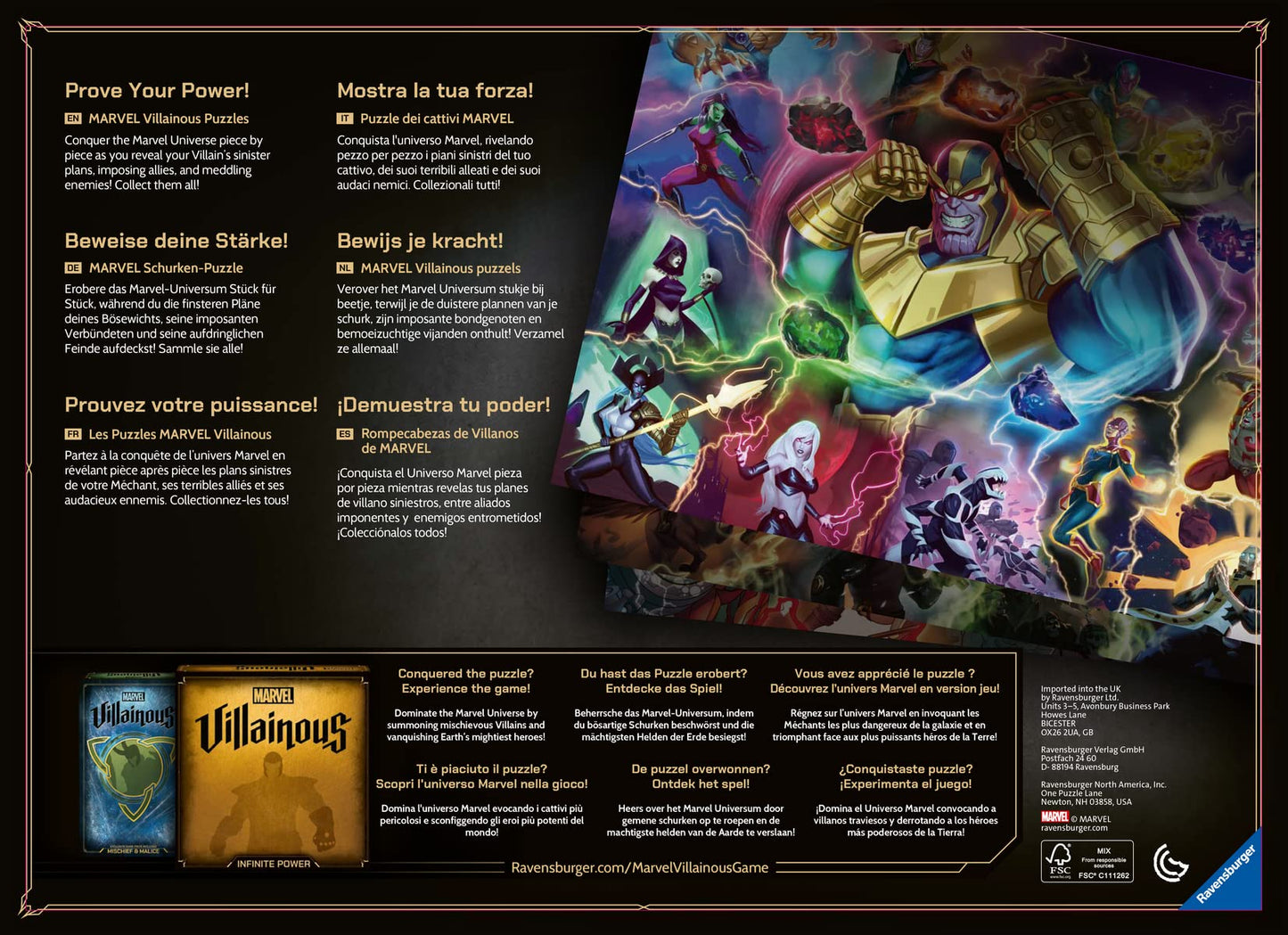 Ravensburger Marvel Villainous: Taskmaster 1000 Piece Jigsaw Puzzle For Adults - 16905 - Every Piece Is Unique, Softclick Technology Means Pieces Fit Together Perfectly