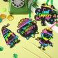 Julmelon 36 Pcs St Patricks Day Scratch Art For Kids, St. Patricks Day Crafts For Kids Rainbow Color Magic Scratch Paper Cards S