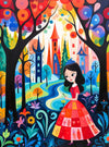 Cross & Glory 1000 Piece Jigsaw Puzzle - The Princess and The Magic Castle, Large, Premium Satin Finish, Ideal for Family Nights