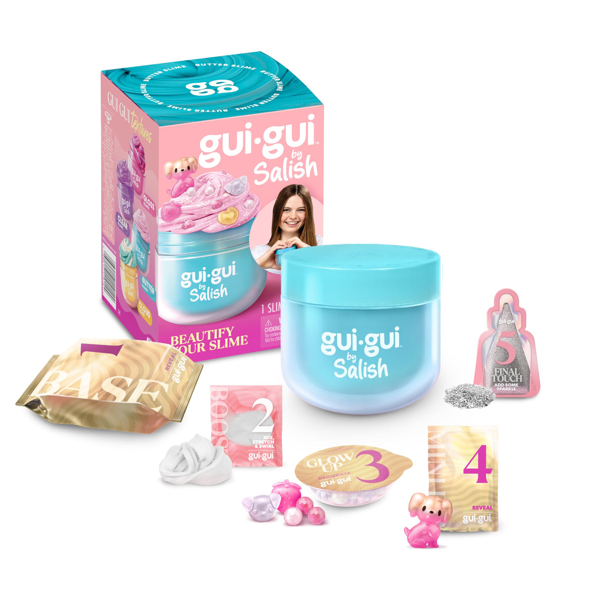 GUI GUI by Salish Slime Collection, Slime Kit Styles May Vary