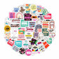 100Pcs Funny Motivational Stickers With Swear Words - Funny Adult Stickers, Inspirational Stickers, Funny Quotes Stickers For Wa