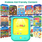 Kids Learning Tablet Educational Learning Pad For Toddlers 2-5 To Learn Alphabets, Numbers, Foods, Time, Music, Vehicles,Jurassi