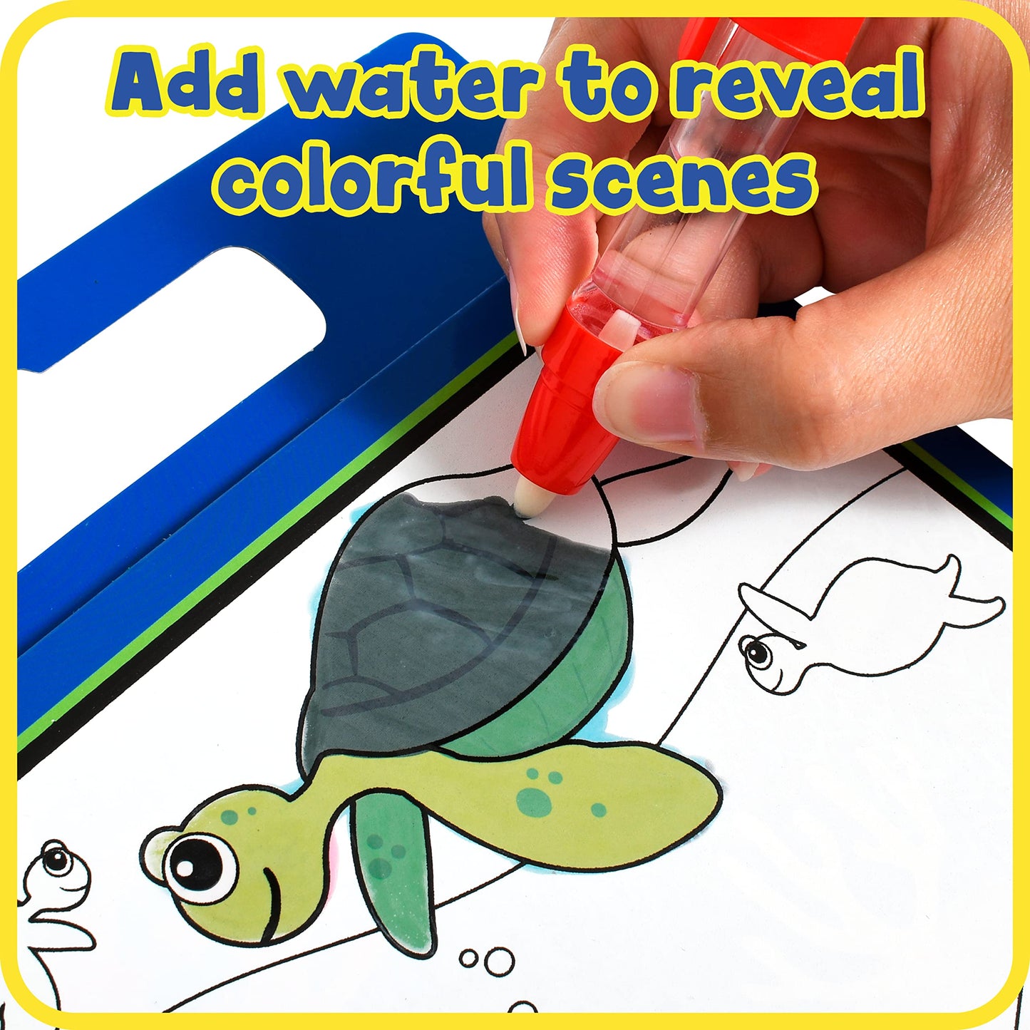 WATER ART ACTIVITY BOOK SEA LIFE