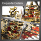 Piececool 3D Metal Puzzles Ship Models Kits To Build For Adults, The Wind Breaker Ship Model Building Kit, Brain Teaser Diy Craft Toys Gifts For Teens Man Woman Family- 709 Pcs