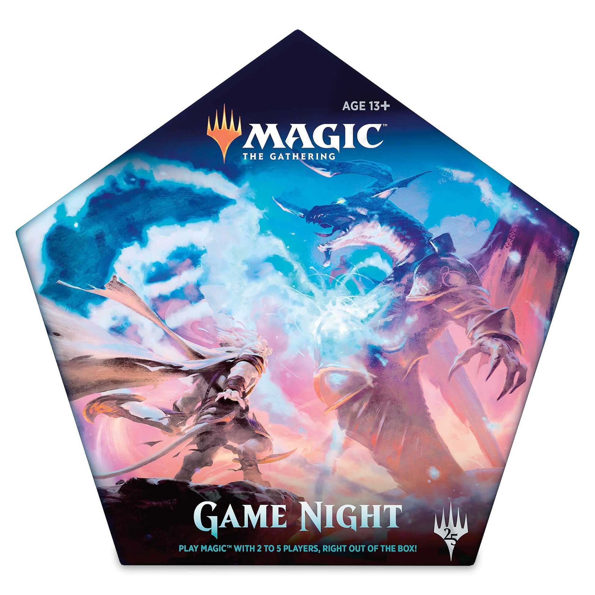 Magic: The Gathering Magic Game Night | Card Game for 25 Players | 5 Decks | 5 Dice | Accessories
