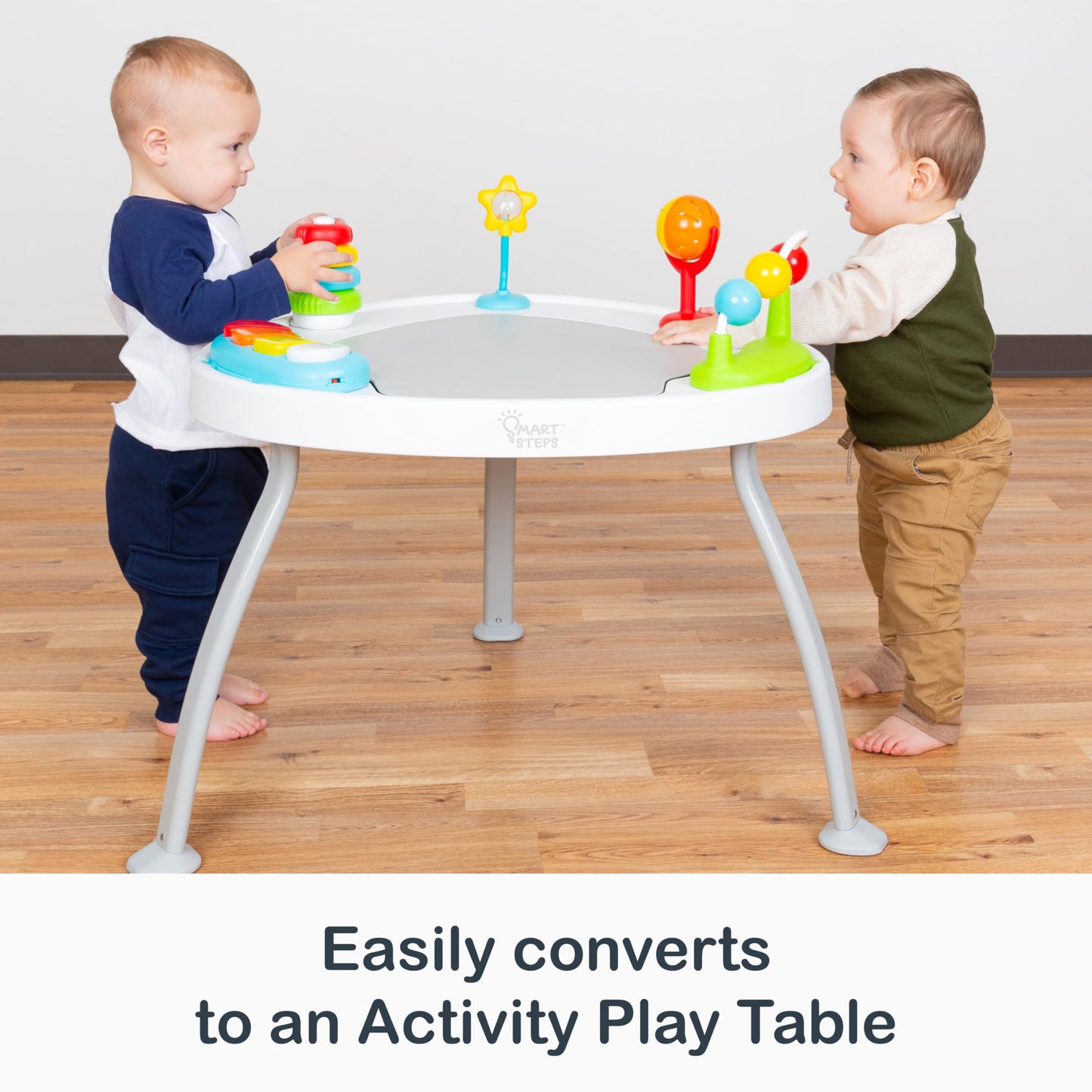 Smart Steps Bounce N Play 3-In-1 Activity Center, Woodland Walk