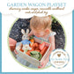 Kids Preferred Beatrix Potter Peter Rabbit Wooden Garden Wagon And Plush Veggie Play Set, (24228)