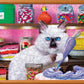 Masterpieces 300 Piece EZ Grip Jigsaw Puzzle - Kitten Cake Shop - 18x24