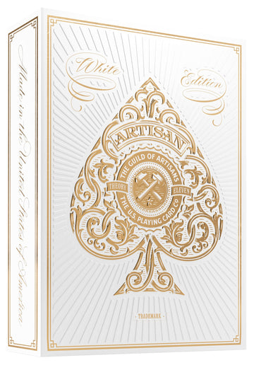 Artisan Playing Cards (White)