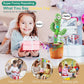 Miaodam Volume Adjustable Dancing Cactus, Colorful Glowing Talking Cactus Toy, Repeating What You Say Cactus Toys Singing 120 Songs Cactus Plush Eletronic Baby Toys Funny Creative Kids Toy
