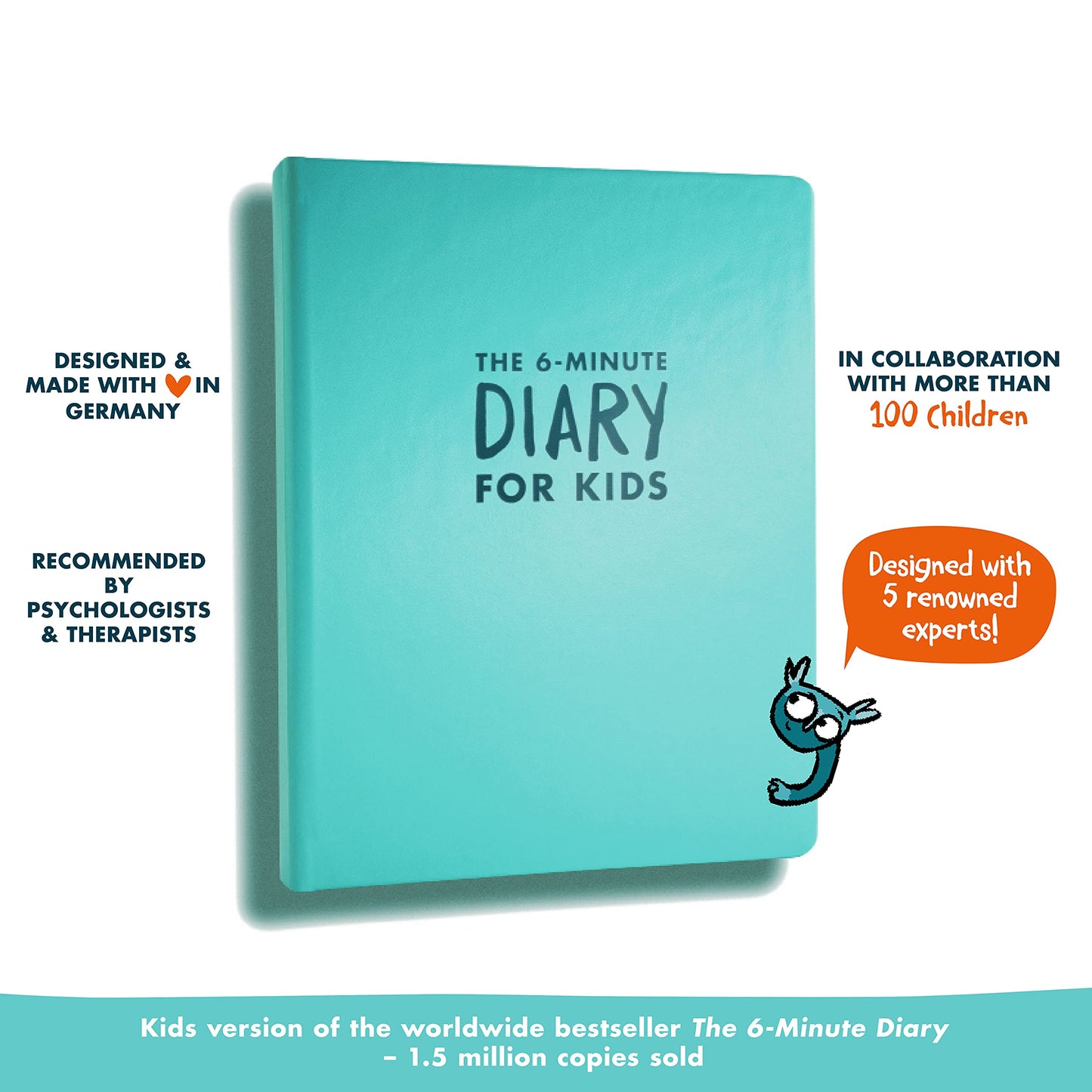 The 6-Minute Diary For Kids | Kids Journal To Promote A Positive Mindset: More Confidence, Mindfulness & Happiness | Gift For Gi