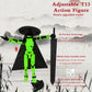 Pkghokids Already Assembled T13 Action Figure Accessories,Dummy 13 T13 Multi-Jointed Movable 3D Printed Toys (Green Orange)