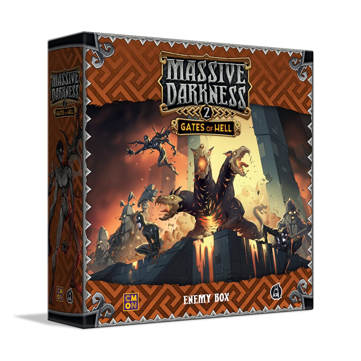 Massive Darkness 2 Gates Of Hell Enemy Box Expansion | Tabletop Miniatures Game | Cooperative Strategy Game For Adults And Teens