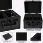 OUUTMEE Aluminum Alloy Graded Card Case - Fits 40 Card Slabs, Compatible with PSA, CSG, BGS, Top Loaders - 9.1x6.7x