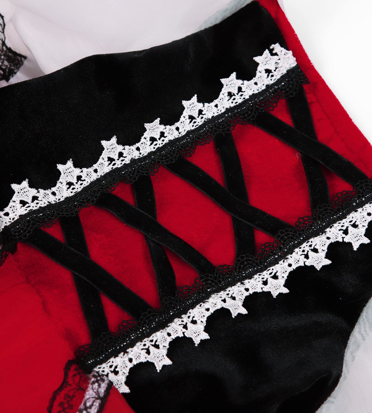 TYHTYM Pirate Costume Little Girls Halloween Dress Up Boys Cute Kids Cosplay With Hat Eye Patch (Red  6-7T)