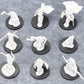 DisplayMore 100Pcs Round Plastic Model Bases 25mm for Gaming Miniatures or Wargames Role Playing Board Game Figure Toy (100PCS-2