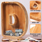 Sulevalt 12' Extra Large Wooden Letter Piggy Banks - Piggy Banks For Boys Girls Kids, Alphabet Money Banks With Initial D - Coin Banknote Bank Birthday/Christmas For Kids