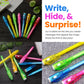 Herofiber 12 Invisible Ink Pen With Uv Light, Party Favors For Kids 8-12, Escape Room Party Favors, Goodie Bag Stuffers For Kids 8-12, Spy Party Favors, Magic Marker For Secret Message (12Pcs)