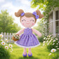 Gloveleya Baby Girl Gifts Soft Plush Doll - Lavender Daisies 16 Inch Cuddle Toy with Basket  Collectible Keepspirit-inspired flavor Birthday Easter Baby Shower Christmas for Girls