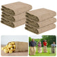 EBaokuup 6 Pack Large Burlap Potato Sack Racing Bags,39''x21'' Nature Jute Sacks Race Bags for Adults & Kids Outdoor Game-Reusab