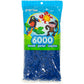 Perler Beads Fuse Beads for Crafts, 6000pcs, Dark Blue