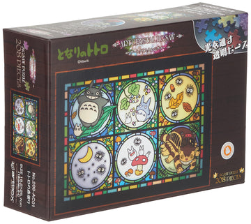 Ensky My Neighbor Totoro Crystal Jigsaw Puzzle 208 Pieces Model 208-AC01 Glass