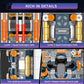 YESHIN Space Rocket Building Blocks Kits  DIY Creative Collectible Display Rocket Model Building Sets  Gift Toy for Kids Age 8+ /mature-themed Collections Enthusiasts (1571+Pieces)