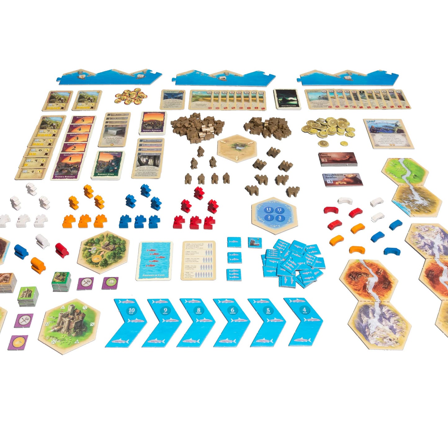 Catan Traders & Barbarians Board Game 5-6 Player Extension - Expand Your Epic Catan Adventure! Strategy Game For Kids And Adults